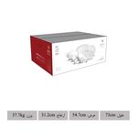 سرویس غذاخوری 102 پارچه چینی زرین ایران سری ایتالیا اف مدل سپیدار درجه یک