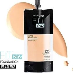 کرم پودر فیت می مدل Fit Me ساشه ای شماره 125 حجم 40 میل اورجینال