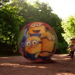 توپ بازی مدل  اسفنجی طرح مینیون کد 02 مجموعه 2 عددی