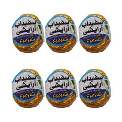 سفیدآب مدل شترمرغ بسته 6 عددی