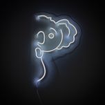 چراغ دیواری مدل نئون فلکسی طرح کوالا