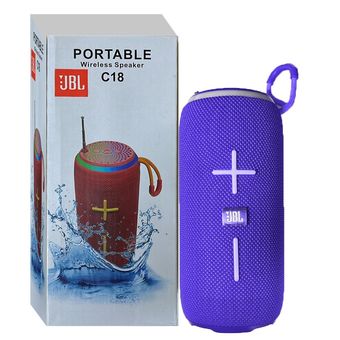 اسپیکر بلوتوثی طرح JBL مدل C18 با ضمانت سلامت محصول