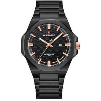 ساعت مچی آنالوگ نیوی فورس مردانه مدل NF9245B/RG/B