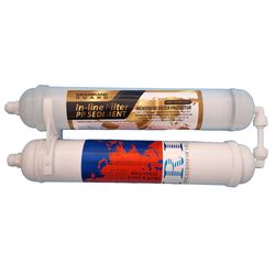  فیلتر تصفیه آب یخچال و فریزر مدل 2Stage CL10 کد 10.5 مجموعه 2 عددی مناسب پشت ساید
