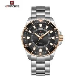 ساعت مچی اتوماتیک نیوی فورس مدل NFS1004S/RG/B