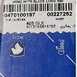 تیغه برف پاک کن ایساکو کد 0470100197 مناسب برای پژو 405 مجموعه دو عددی