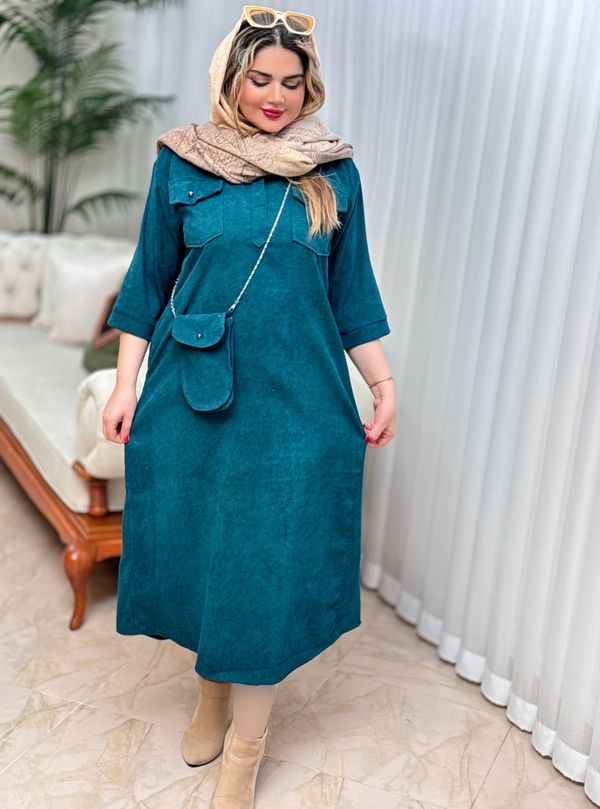 ست پیراهن و کیف کبریتی 2422
