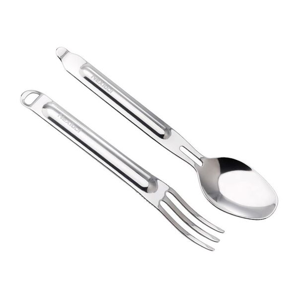 قاشق و چنگال سفری نکس تول مدل Stainless Steel Tableware