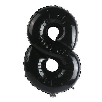 بادکنک فویلی عددی مدل عدد 8