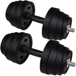 دمبل مدل A1 وزن 10 کیلوگرمی بسته 2 عددی