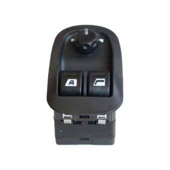 کلید شیشه بالابر جلو 206 تیپ 5 تک سوکت ایمن تک