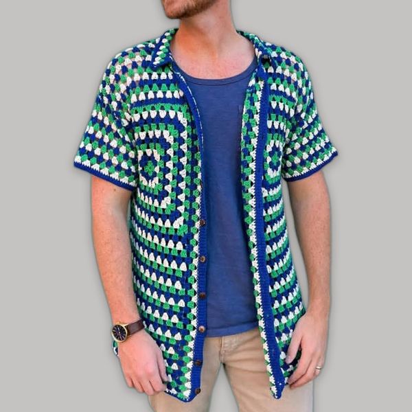 پیراهن مردانه آستین کوتاه2