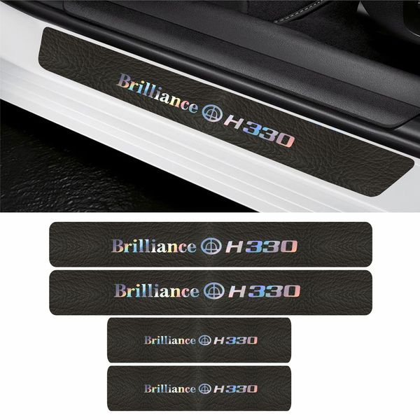 برچسب پارکابی خودرو استریت اسپرت کد s8 مناسب برای برلیانس H320 مجموعه 4 عددی