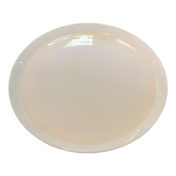 بشقاب غذاخوری زی مدل تخت 24 درجه یک بسته 6 عددی