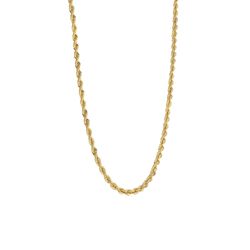 گردنبند طلا 18 عیار زنانه مریم اکرمی گلد گالری مدل طنابی تالین