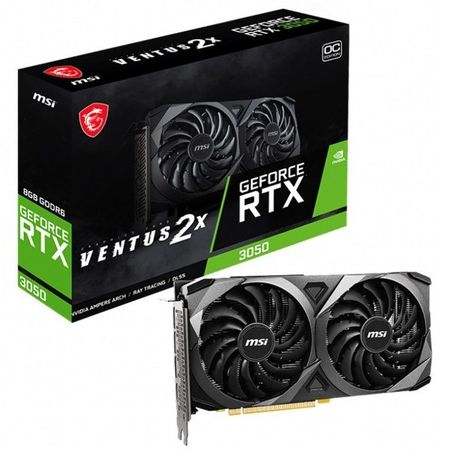 Graphic Card MSI RTX 3050 OC VENTUS 2X 8GB