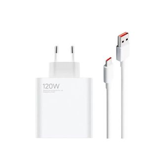 شارژر دیواری 120 وات مدل MDY-13 -EE به همراه کابل تبدیل usb-c
