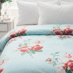 روکش لحاف پنبه انگلیش هوم مدل Rosejoy یک نفره سایز 220x160 سانتیمتر