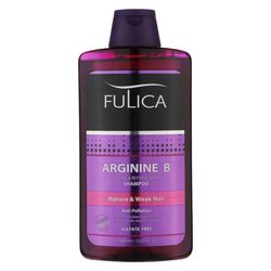 شامپو تقویت‌کننده مو فولیکا مدل Arginine B مناسب موهای آسیب دیده وزن 400 گرم
