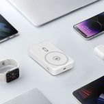 ⚡🔋 پاوربانک پرودو 10000mAh مگسیف – شارژ بیسیم + پایه نگهدارنده