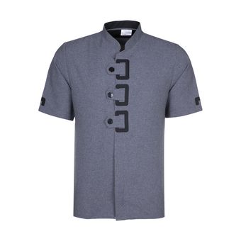 روپوش آشپزی خضرا مدل مانی طوسی کد 43813