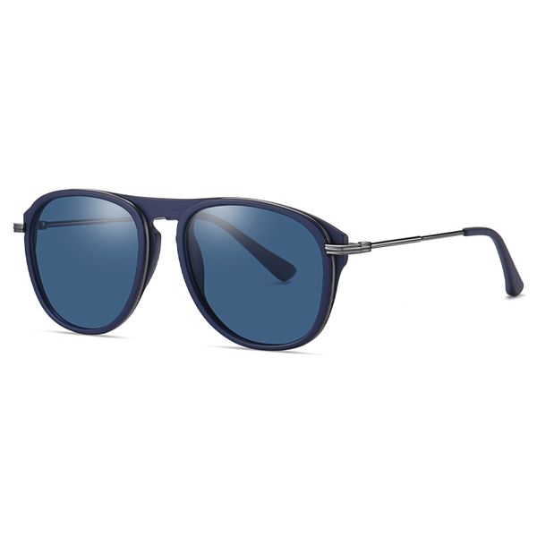 عینک آفتابی خلبانی مدل 3365C63-P86 Polarized Prussian