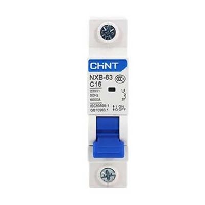 فیوز مینیاتوری چینت (چانت) 16 آمپر تک فاز مدل NXB-63 1P C16