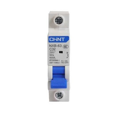 فیوز مینیاتوری چینت (چانت) 32 آمپر تک فاز مدل NXB-63 1P C32
