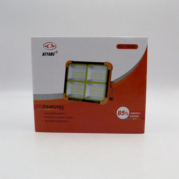 پرژکتور خورشیدی 100 وات کیانگ مدل YP-KY-100W/IP66