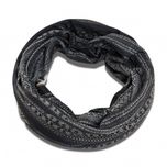 دستمال سر و گردن باف مدل Anira Graphite F2023