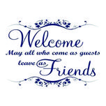 استیکر والتت مدل Welcome کد F3