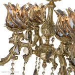 لوستر 8 شعله شاهان تک کد M/6016