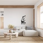 استیکر دیواری طرح دنیا همه هیچ مدل mpch2