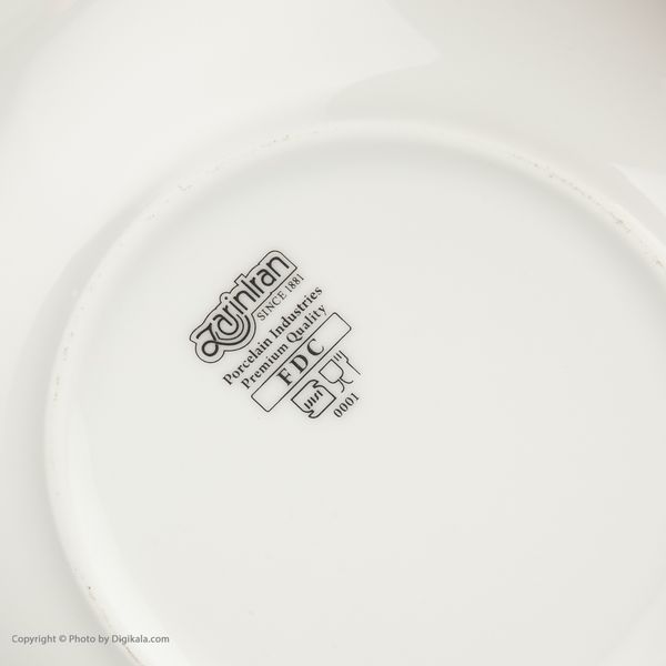 سرویس 28 پارچه چینی زرین ایران سری کواترو مدل مونت کارلو