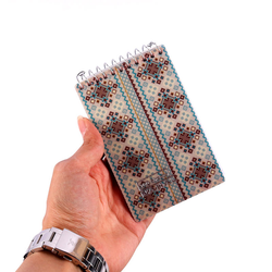 دفترچه یادداشت سیمی 100 برگ نهال آلما