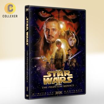 جعبه دی وی دی کلکسیونی فیلم جنگ ستارگان یک تهدید شبح (Star Wars Episode I The Phantom Menace) - کد 01