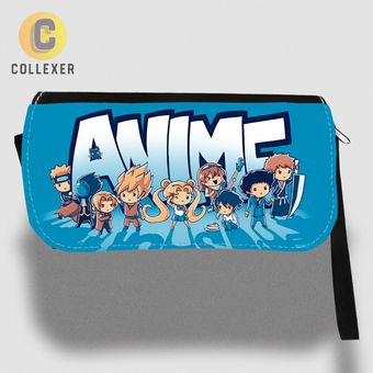 کیف دستی و جامدادی انیمه ترکیبی طرح انیمه (Anime) - کد 01