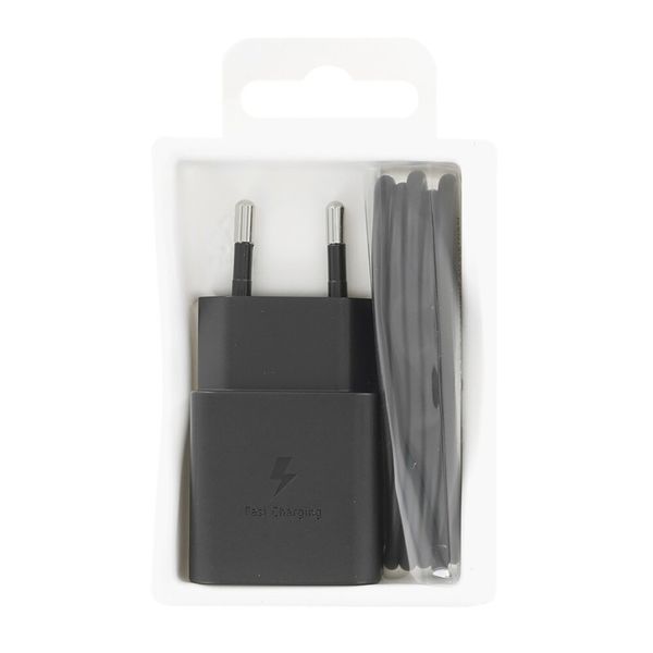 شارژر دیواری 15 وات سامسونگ مدل EP-T1510 به همراه کابل تبدیل USB-C