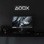 چراغ نئونی دیواری آرن تیم طرح آیکون دسته پلی استیشن کد3