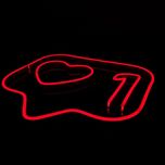 چراغ نئونی دیواری طرح لایک