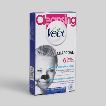چسب‌ پاک کننده بینی ویت مدل Charcoal بسته 6 عددی