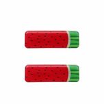 گیره مو زنانه مدل هندوانه کد 01 مجموعه 2 عددی