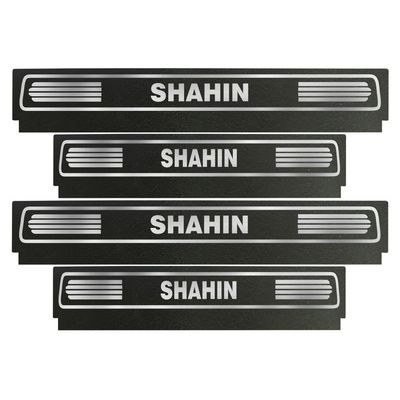 برچسب پارکابی خودرو مهدیار طرح چرم کد SP153 مناسب برای شاهین بسته 4 عددی