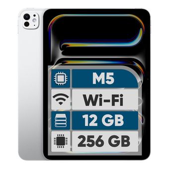 تبلت 11 اینچ اپل مدل IPad Pro 2025 M5 Wi-Fi ظرفیت 256 گیگابایت و رم 12 گیگابایت - جعبه بزرگ