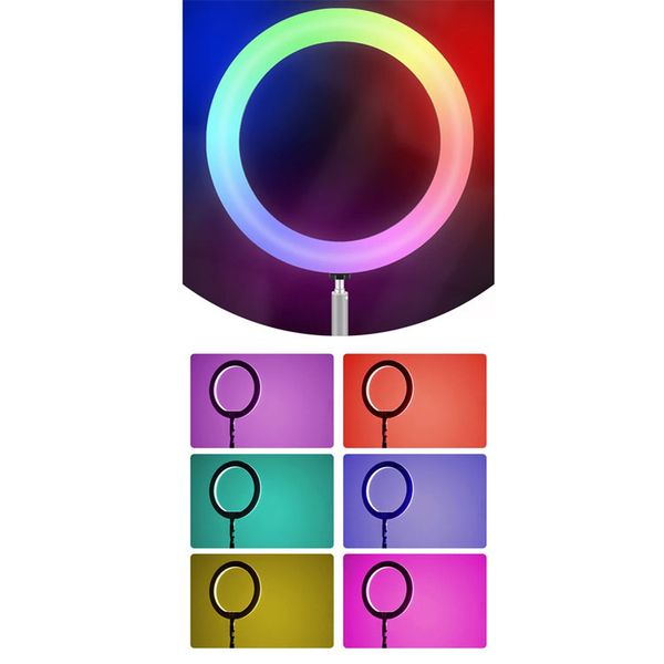 رینگ لایت مدل rgb mj36 کد 196