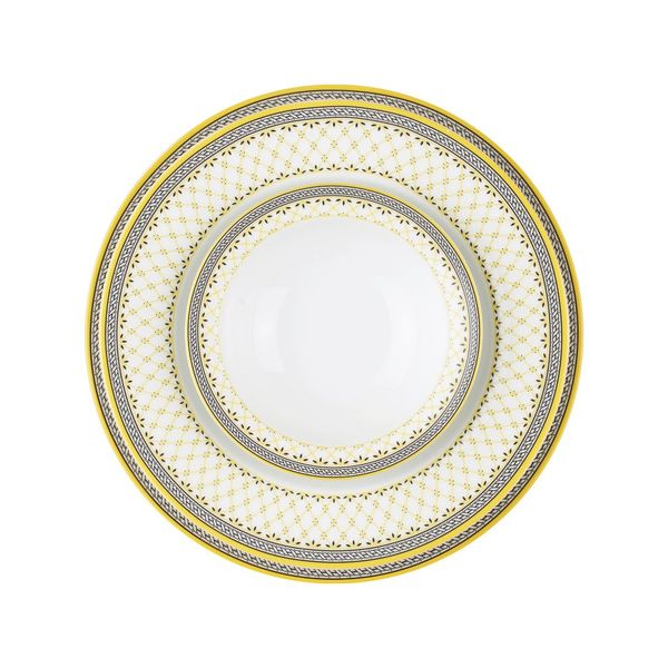 سرویس غذاخوری 28 پارچه چینی زرین ایران مدل ایتالیا اف ویلیج کد 0128 درجه عالی