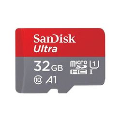 کارت حافظه 32 گیگابایت سن دیسک microSDHC سرعت 98MBps مدل Ultra A1 کلاس 10 استاندارد UHS-I
