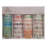 چسب کاغذی مدل واشی کد D44 عرض 1.5 سانتی متر تکی