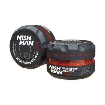 واکس مو نیشمن مشکی قرمز Nishman Hair Styling Wax | Cola No.09