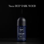 مام رولی دیپ دارک وود نیوا 50 میل Nivea DEEP DARK WOOD Deodorant Roll